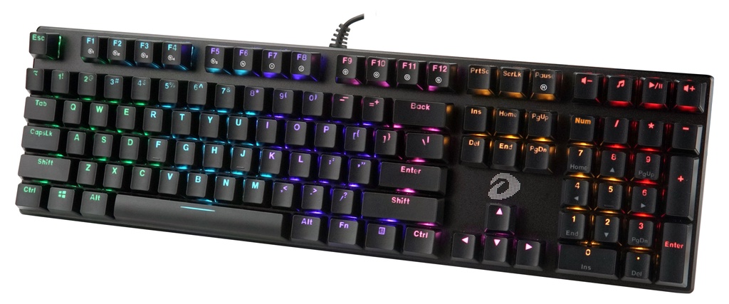 Mô tả Bàn phím cơ Gaming DAREU EK810 Pink / Black (MULTI-LED, Blue/ Brown/ Red D switch) - 1