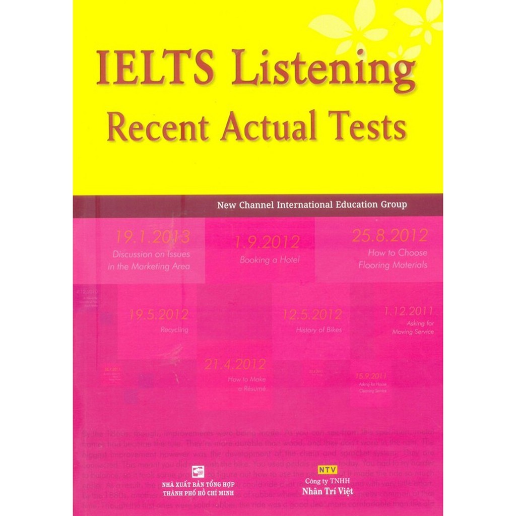 Ielts Listening Recent Actual Test Vol 5