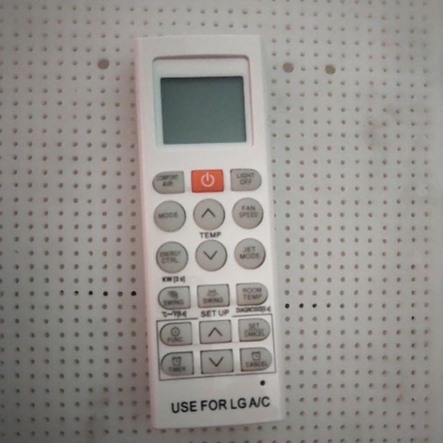 Remote điều khiển máy lạnh LG Có nút COMFORT AIR Và LIGHT OFF | Shopee ...