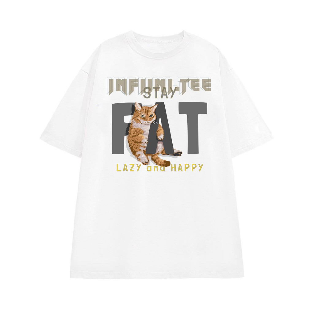 Áo thun INFINITEE Fni0825, Thun 100% Cotton - form rộng Unisex.