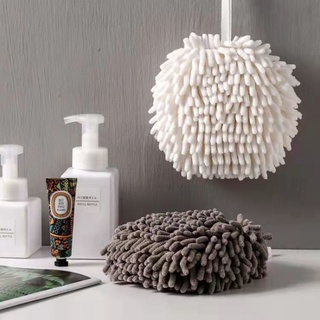 Khăn Lau Tay Bằng Sợi Micro Mềm Thấm Hút Nhanh Có Dây Treo Dành Cho Nhà Tắm