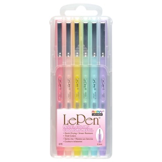 MARVY - Bút light sáng/ Bút Dạ Quang Marvy gồm 6 màu mực Pastel - bán lẻ và bán bộ ♥ Bút Highlight thân cao - thân thấp