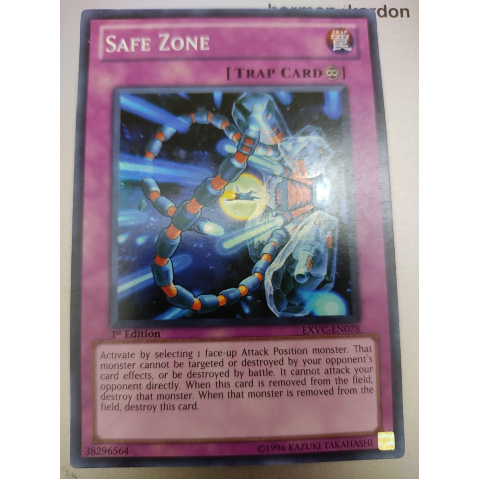 Yugioh Funny Shop] Safe Zone - EXVC-EN078 - Super Rare | Shopee Vit Nam