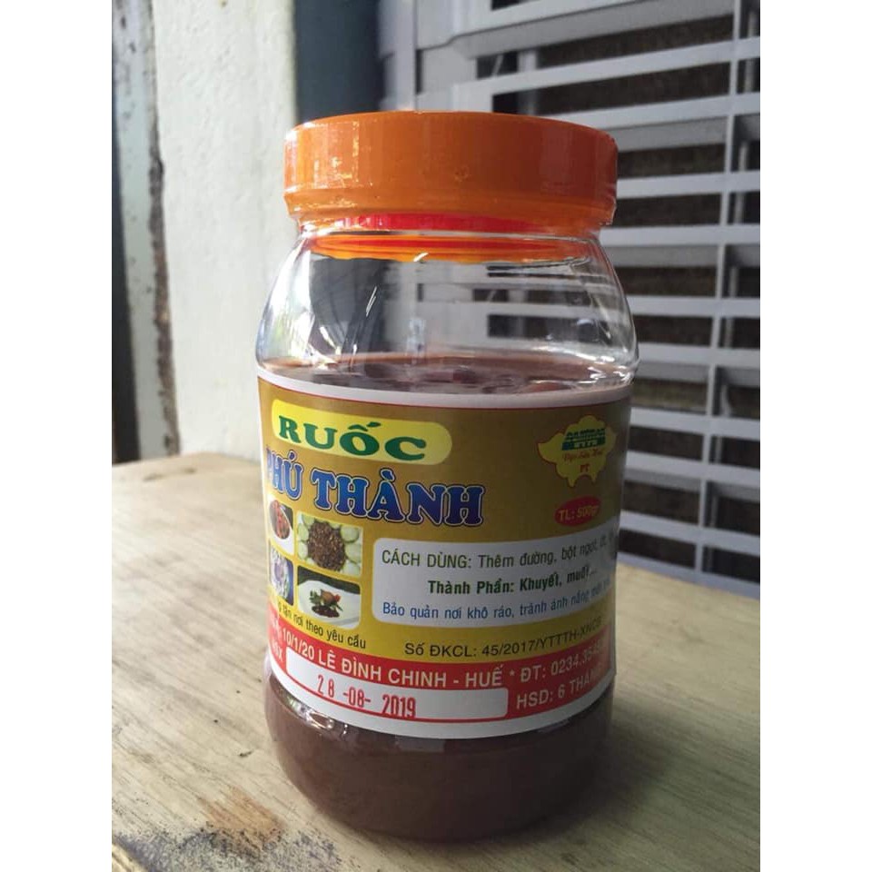 Mắm Ruốc PHÚ THÀNH chính gốc 500gr - Đặc sản Huế
