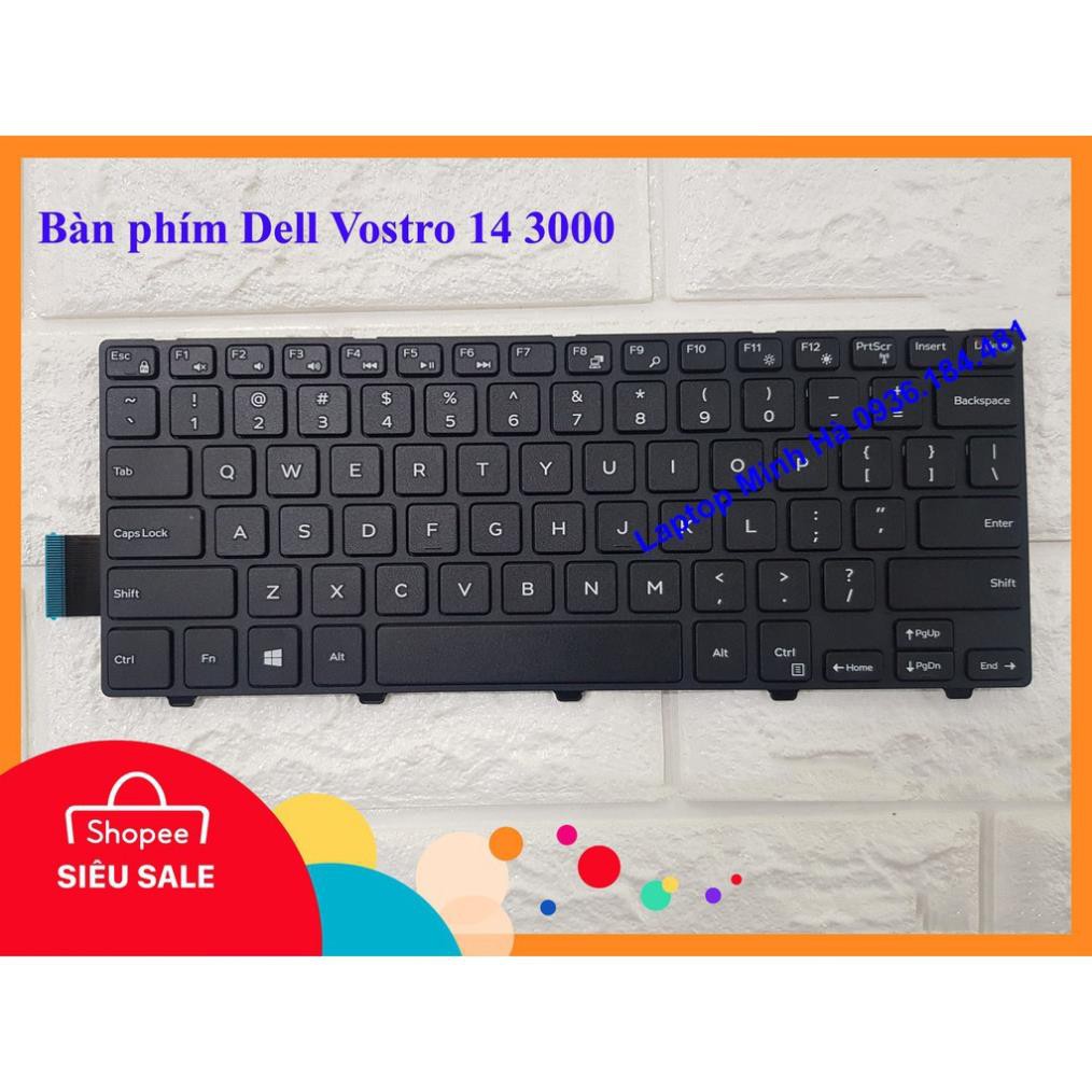 Clavier AZERTY Original Dell Pour Vostro 14 3000 - Référence 6941428391162 - Neuf