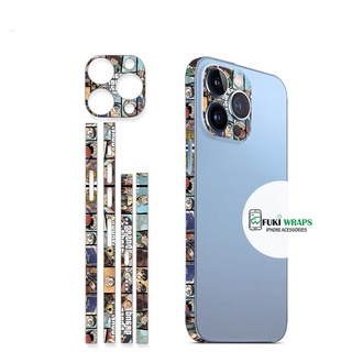 Combo 2 Tấm Dán Viền , Camera Họa Tiết Dành cho IP13prm , IP13 , 13Pro , 13Mini  - FukiShop
