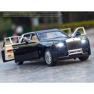 Mô hình xe ô tô rollsroyce-phantom-VIII tỷ lệ 1:24 bằng kim loại