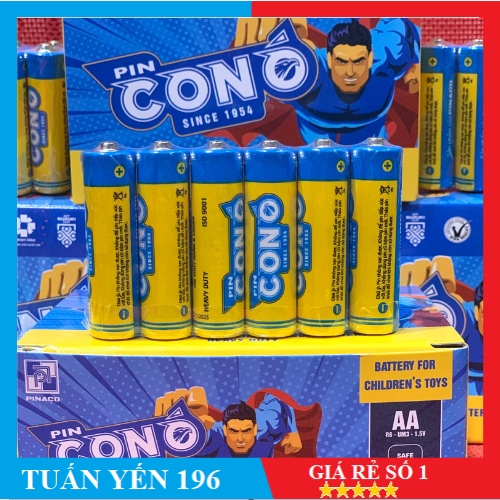 Pin AA Con Ó CHÍNH HÃNG HỘP 1.5V - Pin Tiểu 2A Cho Chuột Không Dây Điều ...