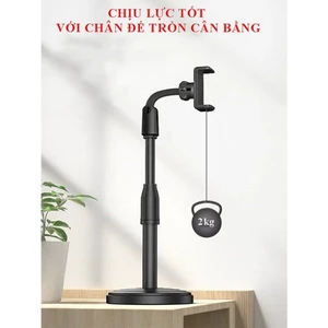 Giá Đỡ điện thoại Livestream Xem Video ổn thỏa Xoay 360 Độ dùng, Quay Phim, Ghi Hình Đa Dụng [Ship Hỏa Tốc]