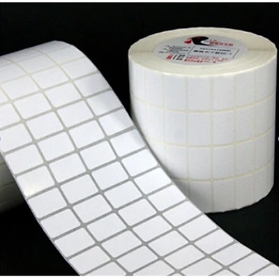 Giấy in mã vạch khổ 25x15 x4 giấy in nhiệt Decal nhiệt Tem mã vạch nhãn dán ghi chú