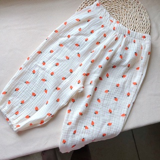 Quần chống muỗi cho bé chất liệu xô muslin cao cấp
