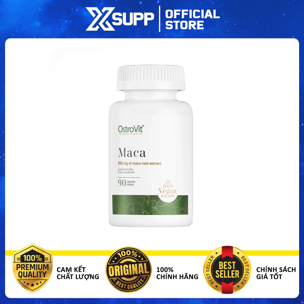 Ostrovit Maca - Nhân Sâm Peru - 90 Viên