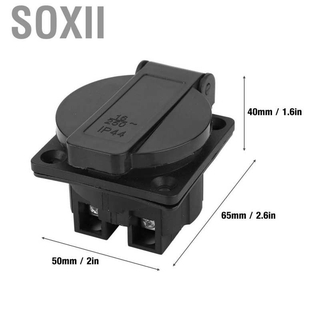 Soxii Ổ Cắm Máy Phát Điện MỚI 250v 16a