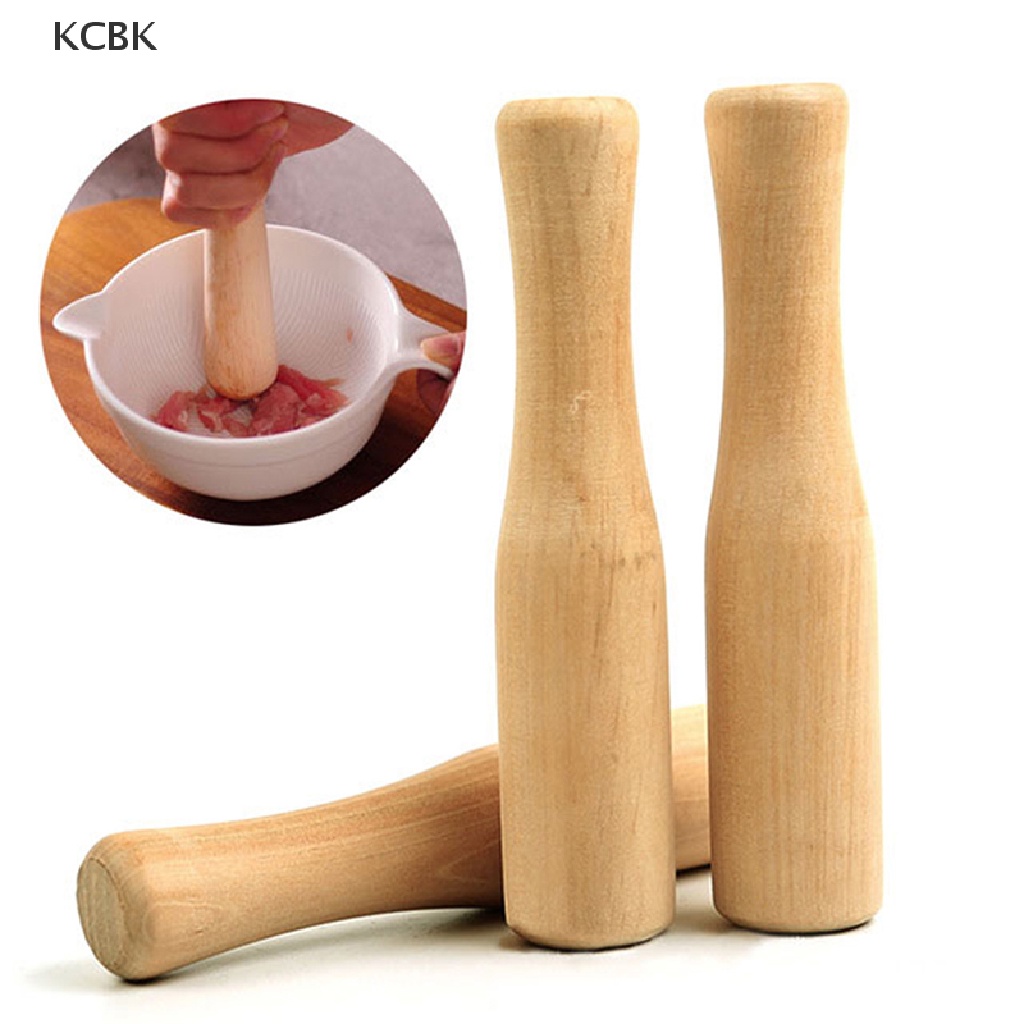 Chày giã tỏi bằng gỗ KC phụ kiện nhà bếp hữu cơ BK