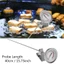 OXXGGKAO Đầu dò dài bằng thép không gỉ chiên cho gà chiên khoai tây kiểu Pháp