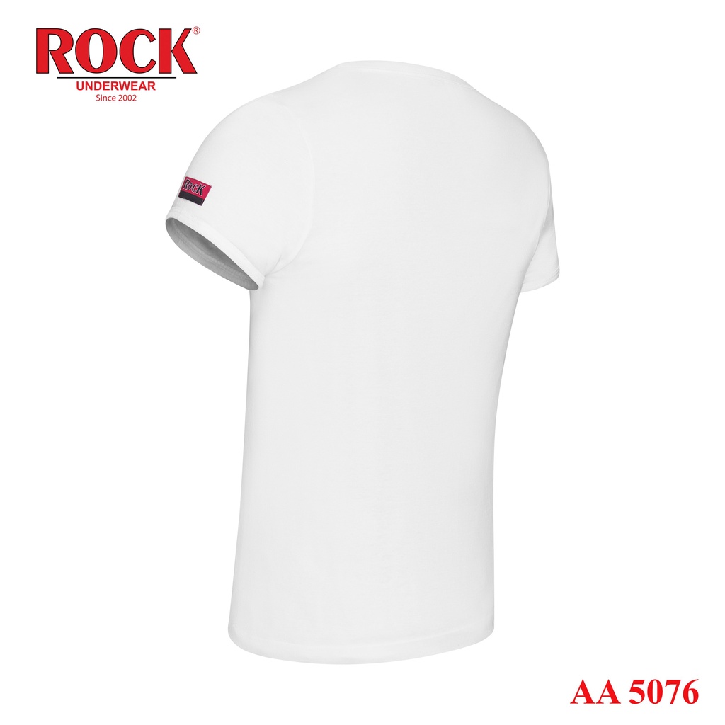 Combo 5 áo thun cotton ROCK 5076 thấm hút tốt, bo ngực, mạnh mẽ, cá tính mặc nhà, mặc lót, tập gym