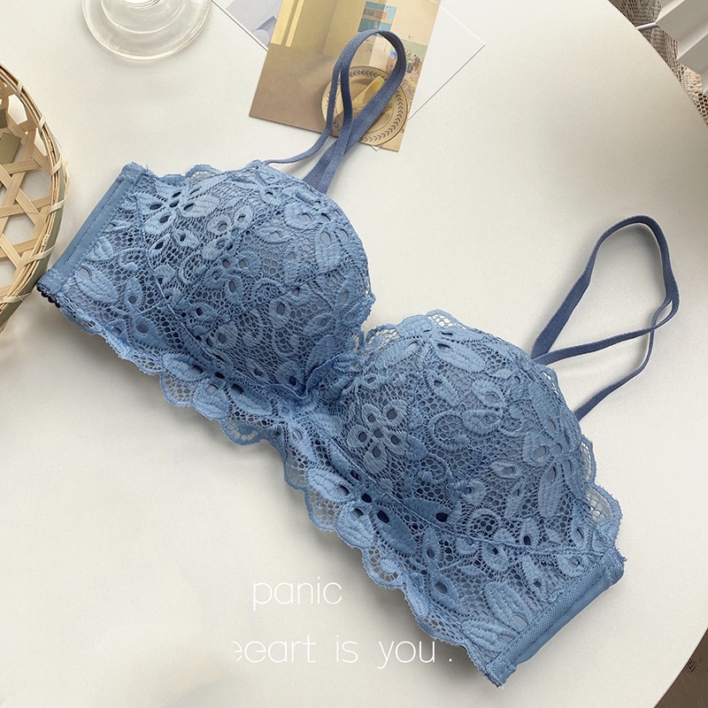 Áo Lót Nâng Ngực 3/4 Cup 32-38AB Bằng Ren Dày Dặn Mềm Mại Gợi Cảm Dành Cho Bạn Nữ
