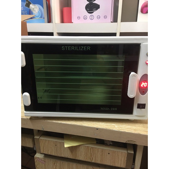 [SALE]Tủ tiệt trùng dụng cụ tia UV MSD-208 - BH 12 Tháng