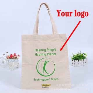 Túi Vải Canvas Mua Sắm Màu Trắng Kem Sức Chứa Lớn Tái Sử Dụng Linh Hoạt Đơn Giản