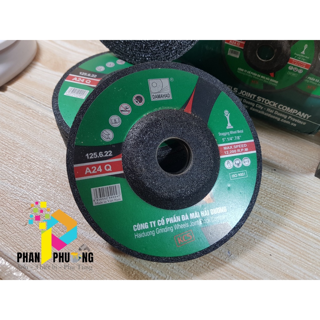 5 MIẾNG ĐÁ MÀI HẢI DƯƠNG 125X6X22MM