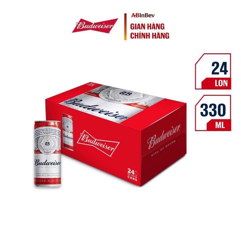 Bia Budweiser | Shopee Việt Nam