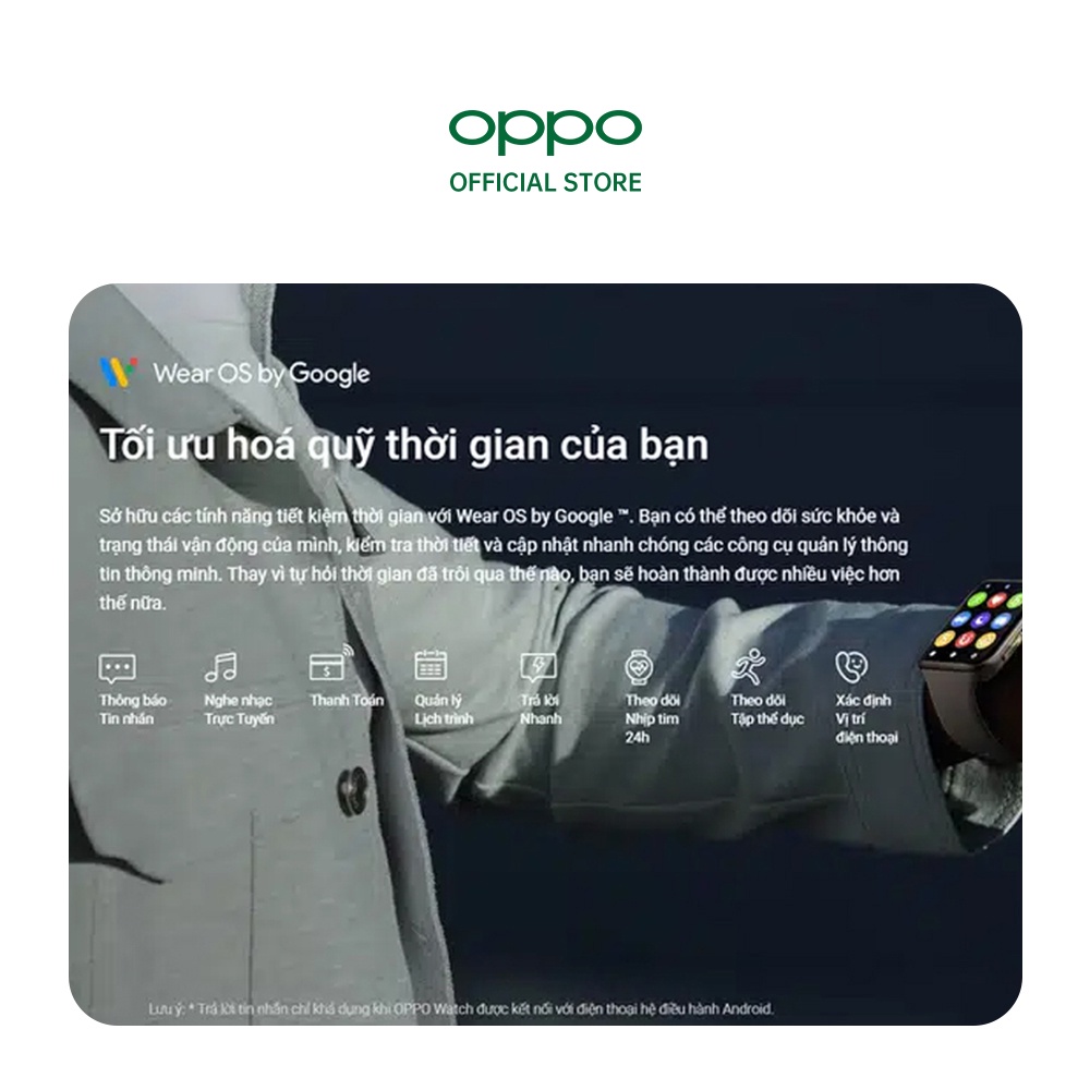 Đồng hồ OPPO Watch 46mm- Hàng Chính Hãng | BigBuy360 - bigbuy360.vn