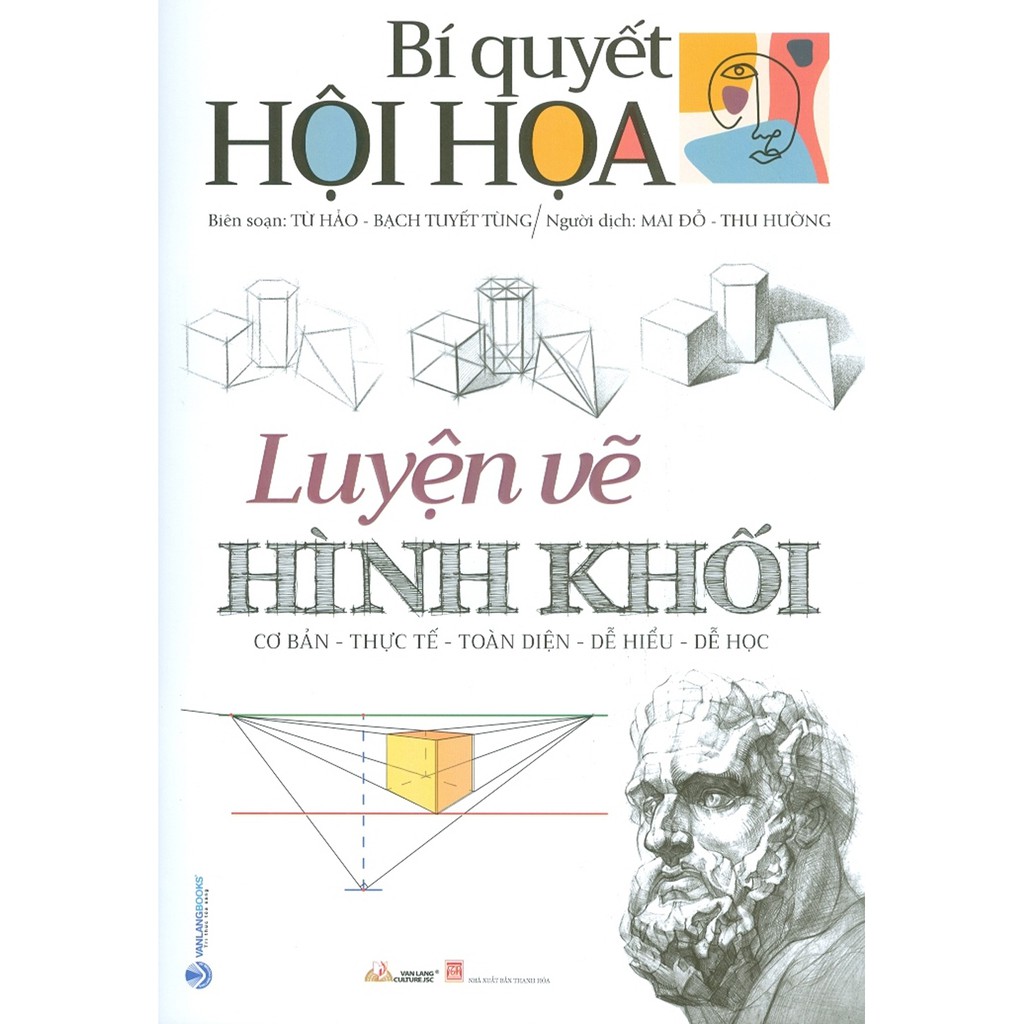 Sách luyện vẽ hình khối: Hướng dẫn từ cơ bản đến chuyên sâu