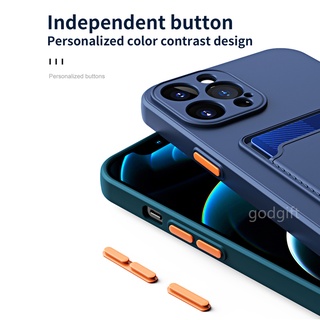 Ốp Điện Thoại Silicon Lỏng Có Thiết Kế Khe Cắm Thẻ Và Vỏ Bảo Vệ Camera Cho OPPO Reno 11 5G 10 8 Pro Plus 8T 7 7Z 8Z A38 A58 A78 A98 4G 5G Ốp Lưng