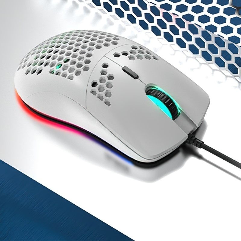 Chuột Gaming RGB J900 6400DPI – Esport Có Dây USB, Hỗ Trợ Macro cho máy ...
