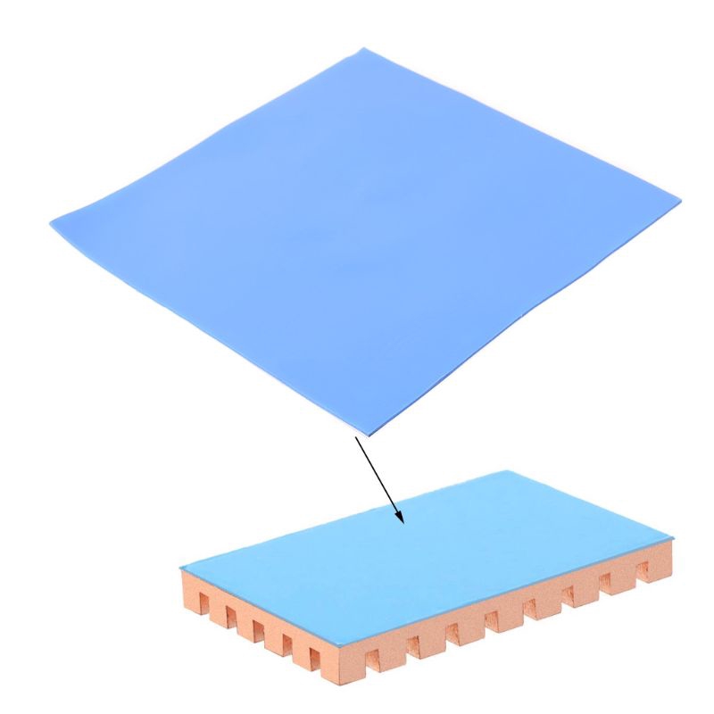 Tấm silicon tản nhiệt 100mmx100mmx1mm sử dụng thuận tiện