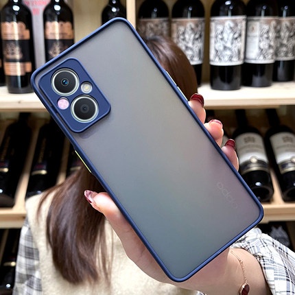 Ốp điện thoại nhám chống sốc cho OPPO Reno 15 15F 14 14F 13 13F 12F 12 11 10 8T 8Z 8 7Z 7 Pro Max Plus Pro+ 4G 5G 2026