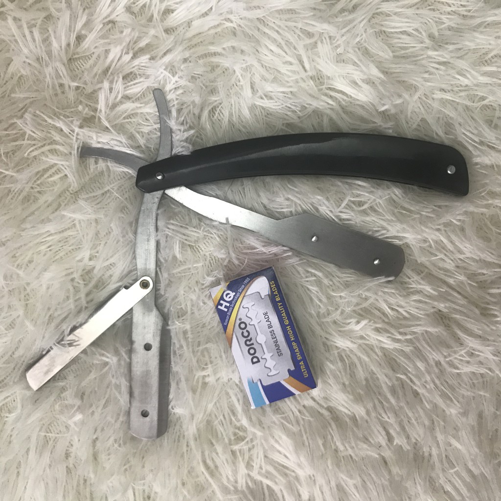 Combo Dao Cạo Râu Tóc Chân Mày Đa Năng Bỏ Túi Cán Nhựa Cài Giá Rẻ Kèm ...
