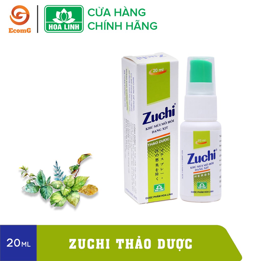 Ảnh Set 3 chai xịt khử mùi Zuchi – Xịt khử mùi cơ thể, hôi nách, hôi chân - CB3- 009 2