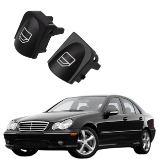 Nắp nút công tắc cửa sổ dành cho xe hơi Mercedes Benz W203 W208 C CLK Class