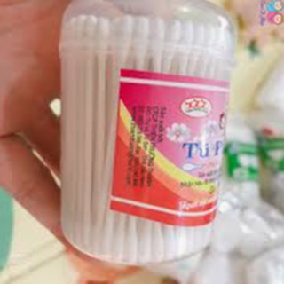 Vỉ 12 hộp tăm bông ngoáy tai cho trẻ
