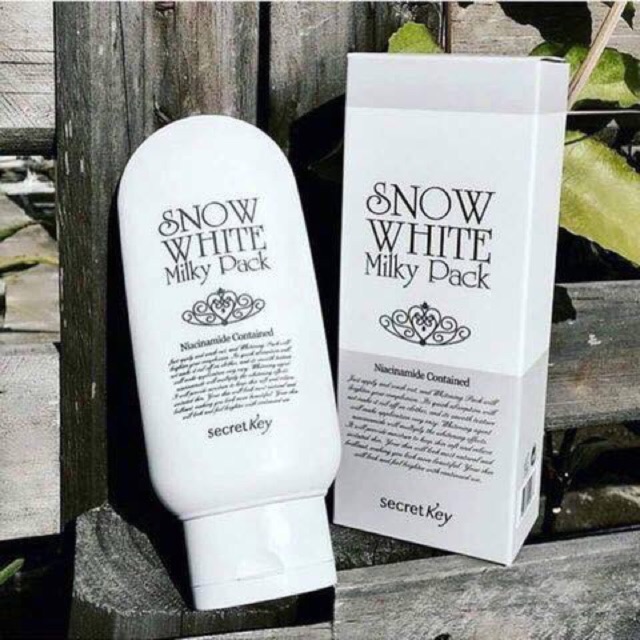 Snow White Milky Pack có thể áp dụng trên cơ thể như thế nào?
