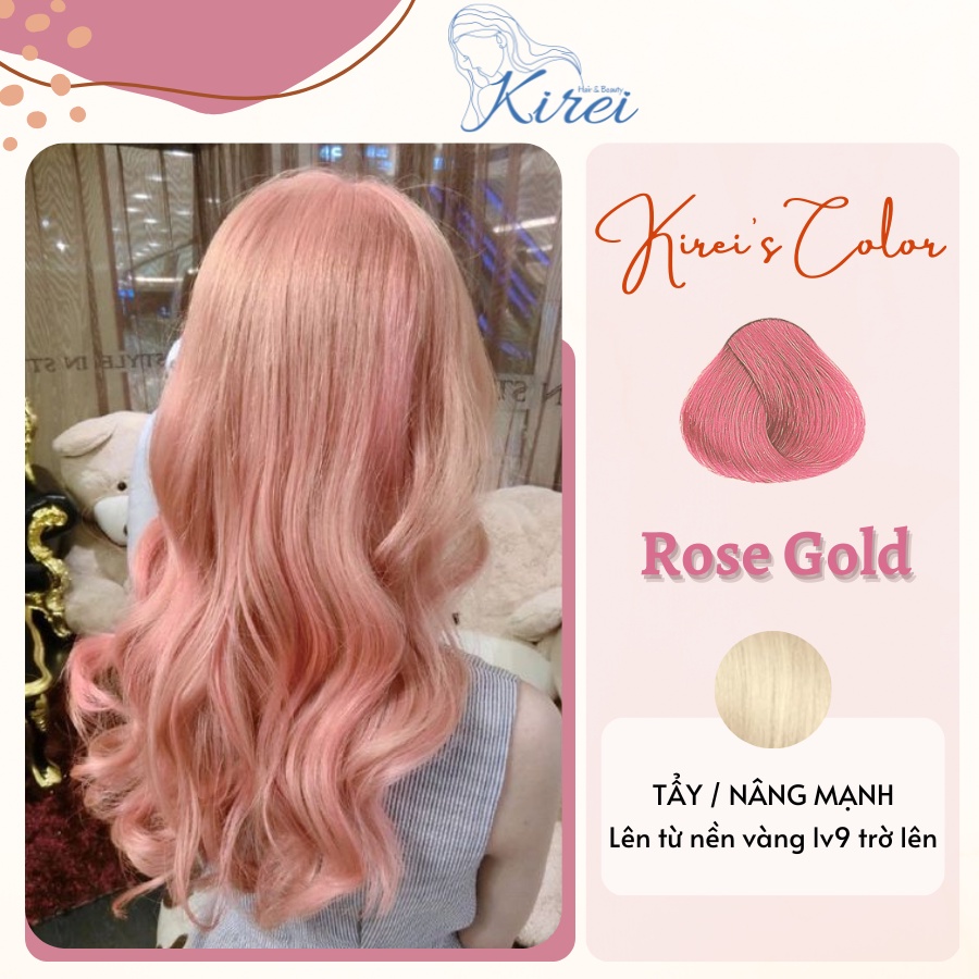 Màu nhuộm tóc rose gold đang thịnh hành và luôn khiến phụ nữ trở nên quyến rũ và đẹp hơn. Hãy cùng chiêm ngưỡng hình ảnh với sắc màu rực rỡ này để tìm kiếm ý tưởng cho kiểu tóc của mình.