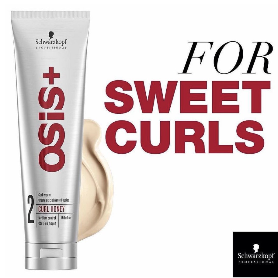 Kem tạo kiểu tóc uốn Curl Honey OSIS+ Schwarzkopf 150ml T | Shopee Việt Nam