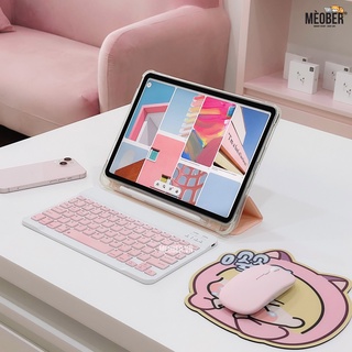 Bộ Bàn Phím và Chuột Bluetooth Siêu Mỏng Nhẹ Dành Cho tablet Pro 11,Air 4,Gen 5/6/7/8/9, Laptop, Smartphone v.v