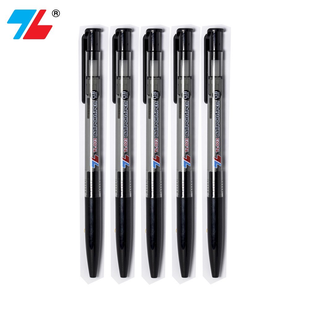 Bút bi mực xanh / đen thiên long 023 ngòi 0,8mm hộp 20 cái - Hộp bút bi ...