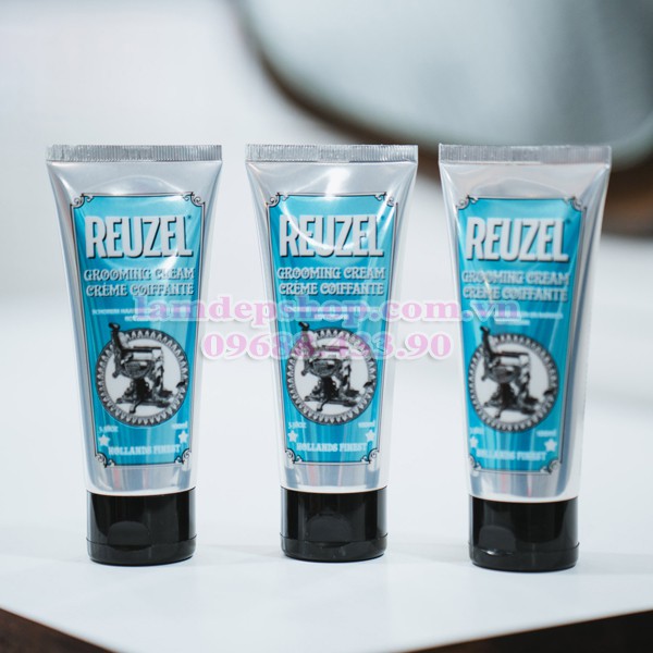Kem tạo kiểu giữ nếp nhẹ,  tự nhiên - Reuzel Grooming Cream (100ml) - LT2026