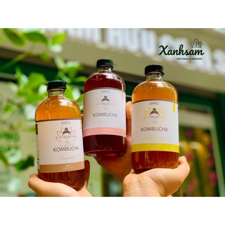 [HỎA TỐC] Trà Lên Men Lady Kombucha 500ml - Xanhsam Natural & Organic