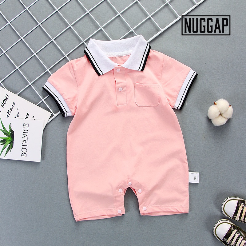 Bodysuit cho bé trai bé gái, Bộ Body cho bé trai bé gái Basic Nuggap