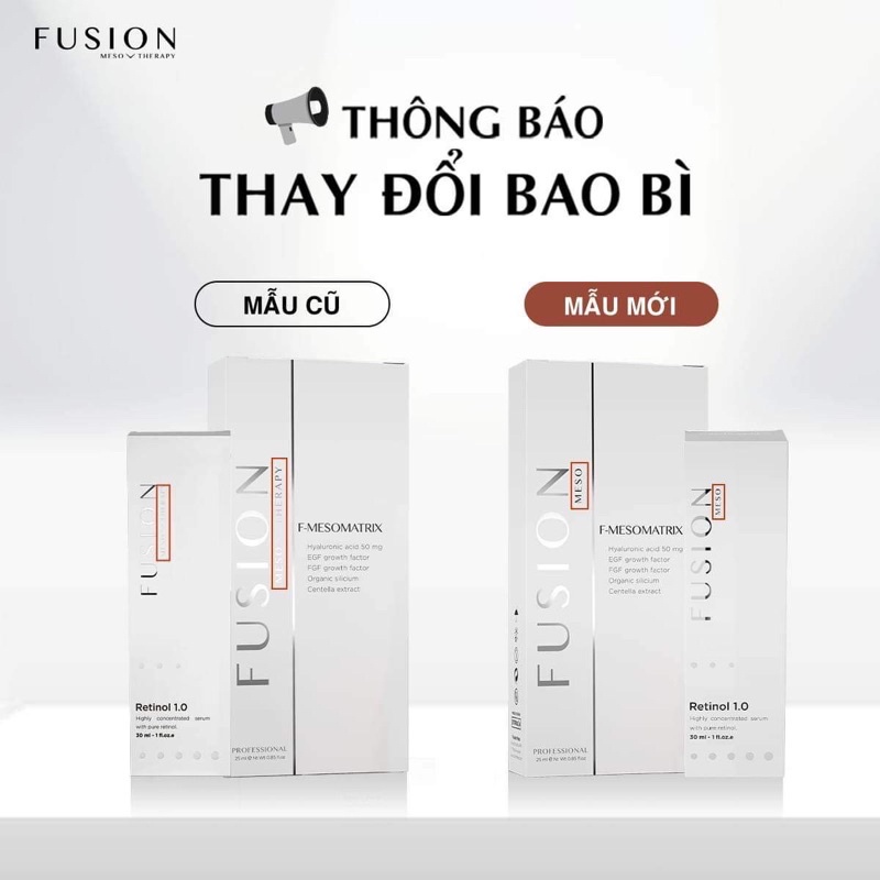 HÀNG NHẬP KHẨU Kem Chống Lão Hóa Nám Tàn Nhang Fusion Retinol 1 0 Meso Therapy Shopee Việt Nam