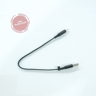 (Ngắn 25cm) Cáp Sạc USB To Lai ing 25cm ( Độ Dài 0.25 Mét), Dây Sạc USB To Lai ing Bảo Hành 1 Năm