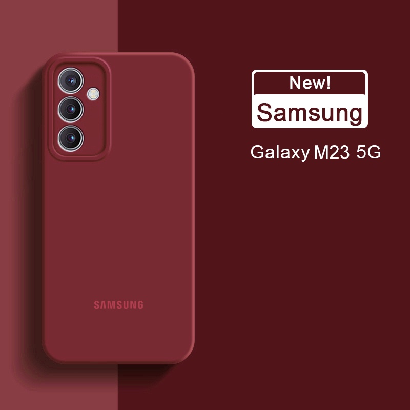 Ốp Điện Thoại Silicon Mềm Màu Kẹo Thời Trang Mới Cho Samsung Galaxy M23 M52 M33 M53 F23 5G M31 M21 M30S A04 4G M13 5G