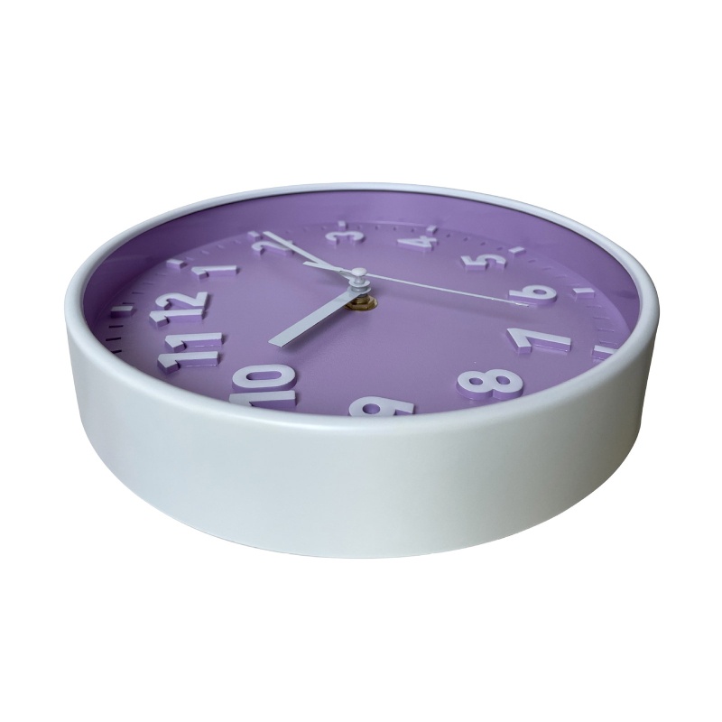 Woedpez Đồng Hồ Treo Tường Hiện Đại 8 Inch Màu Kẹo Im Lặng Cho Đồng Hồ Thời Gian Trang Trí Cho Phòng Ngủ Gia Đình Ký Túc Xá Phòng Khách Dec | BigBuy360 - bigbuy360.vn