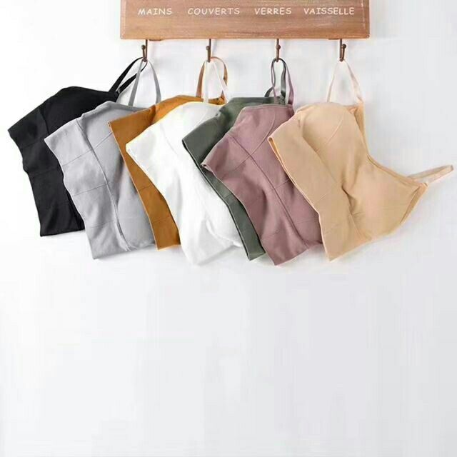 Áo bra 2 dây mẫu mới chất cotton hàng hot