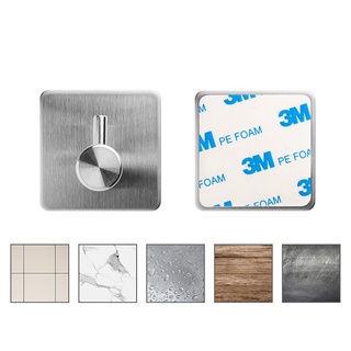 Móc treo đồ Inox 304 dán tường siêu chắc, chịu lực tốt, không rỉ sét