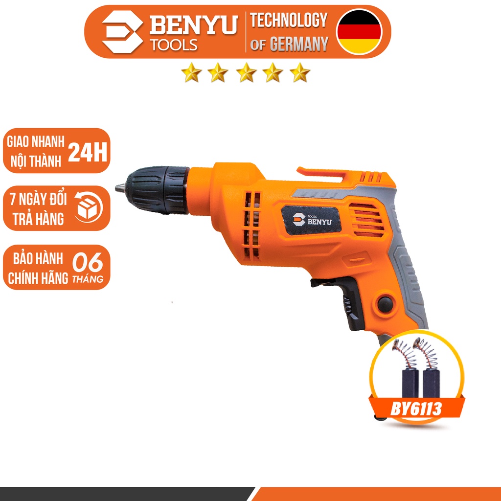 Máy khoan 500W BENYU 10mm BY6113 | Shopee Việt Nam
